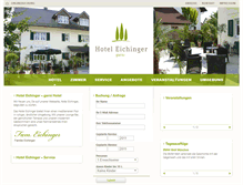 Tablet Screenshot of hotel-eichinger.de